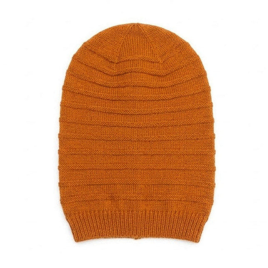 Oversized Orange Beanie