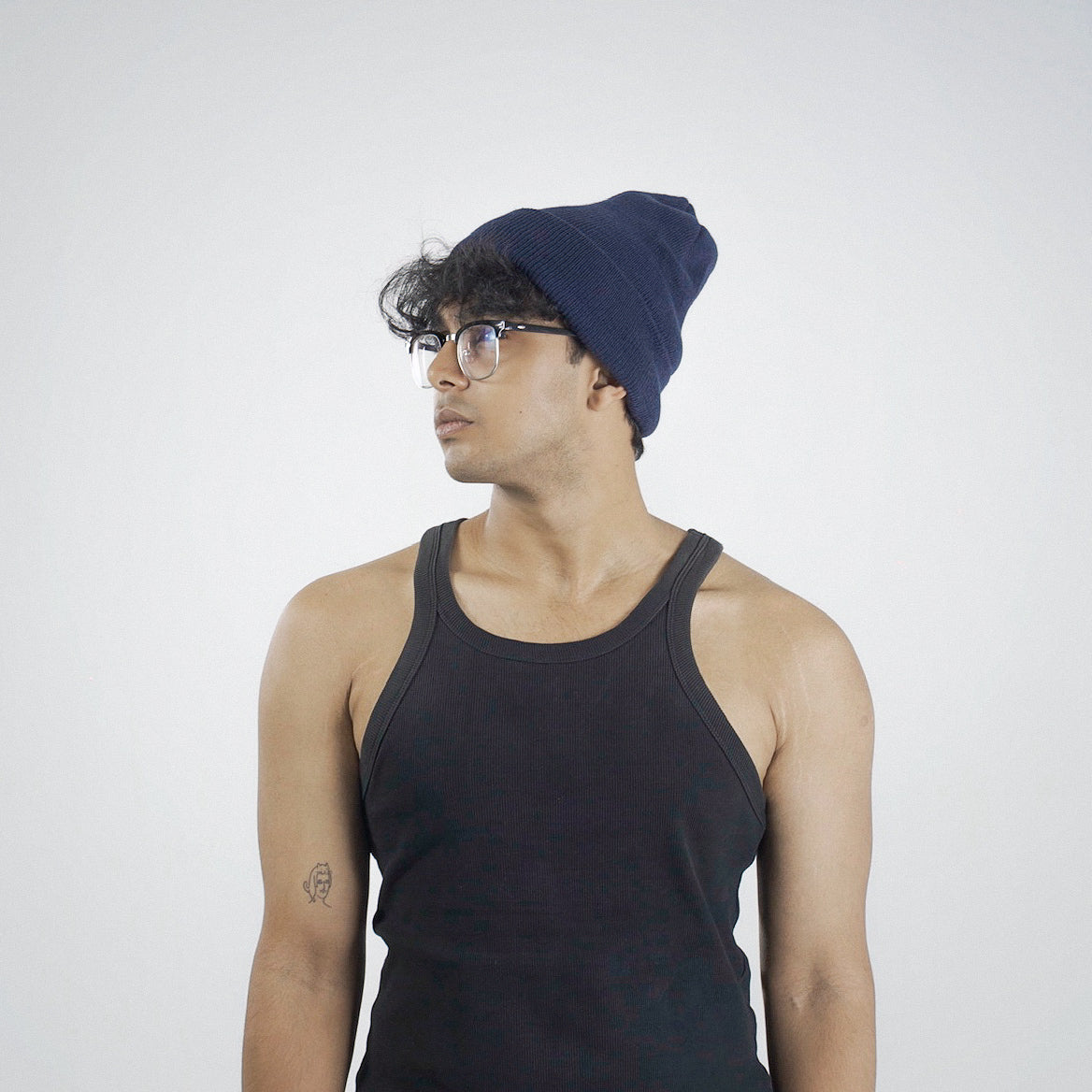 Navy Blue Beanie