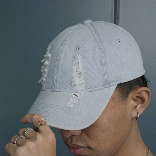 Light Blue Jeans Cap