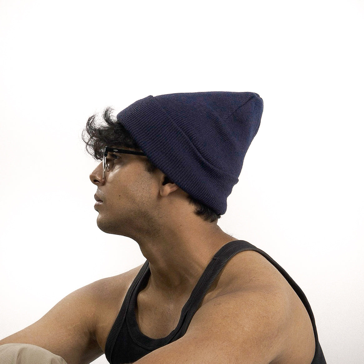 Navy Blue Beanie