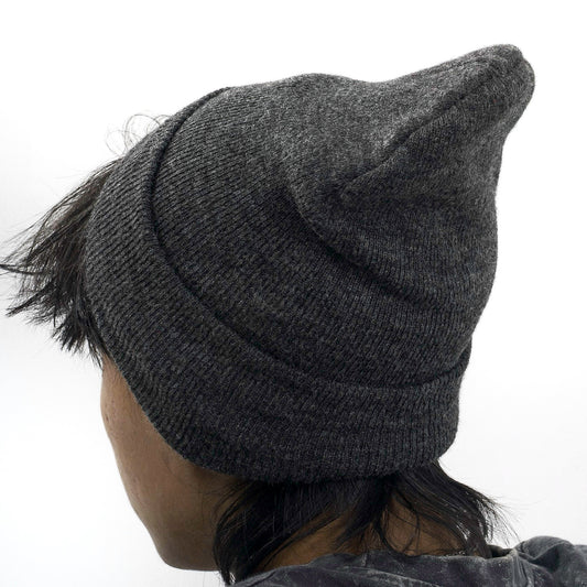 Deep Grey Beanie