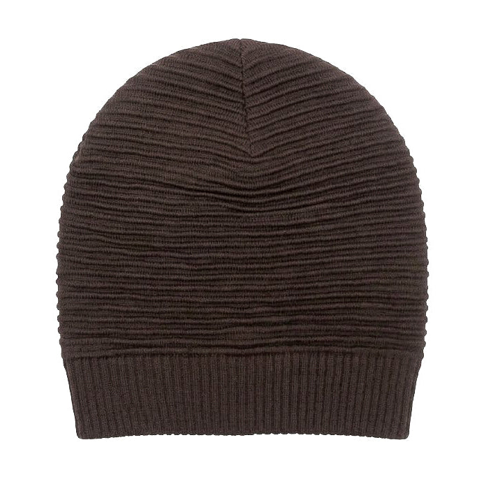 Brown Long Stripped Beanie