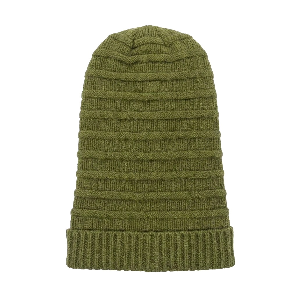 Oversized Grass Green Beanie