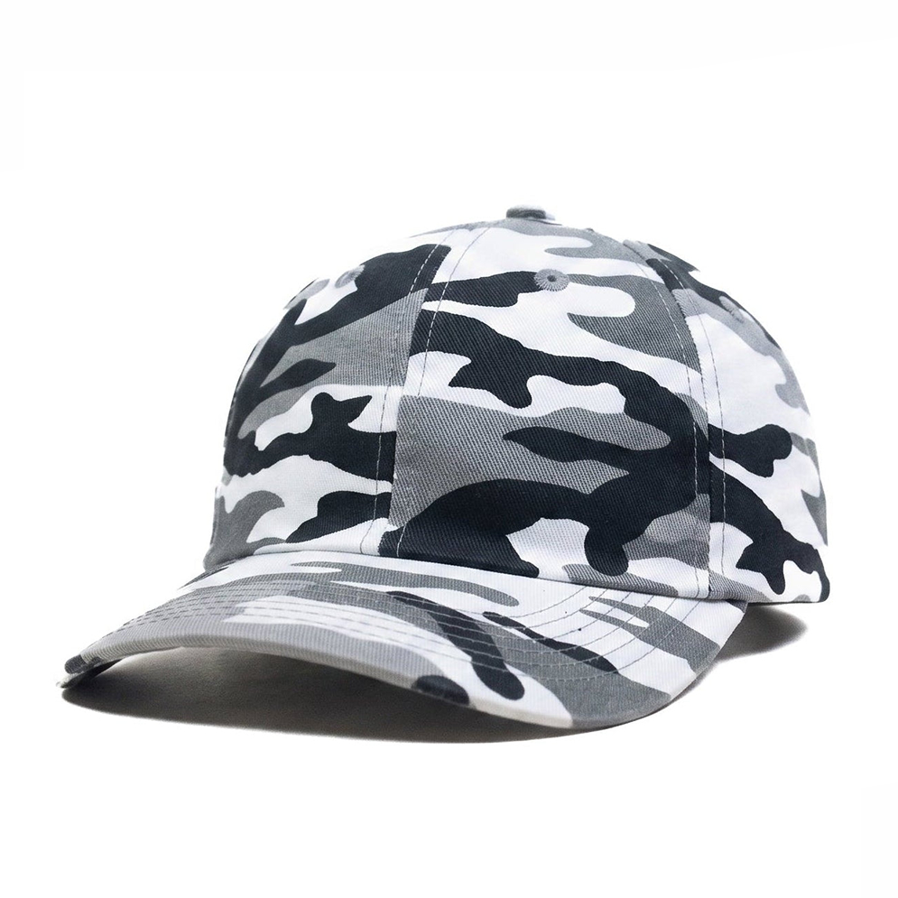 White Camo Army Cap