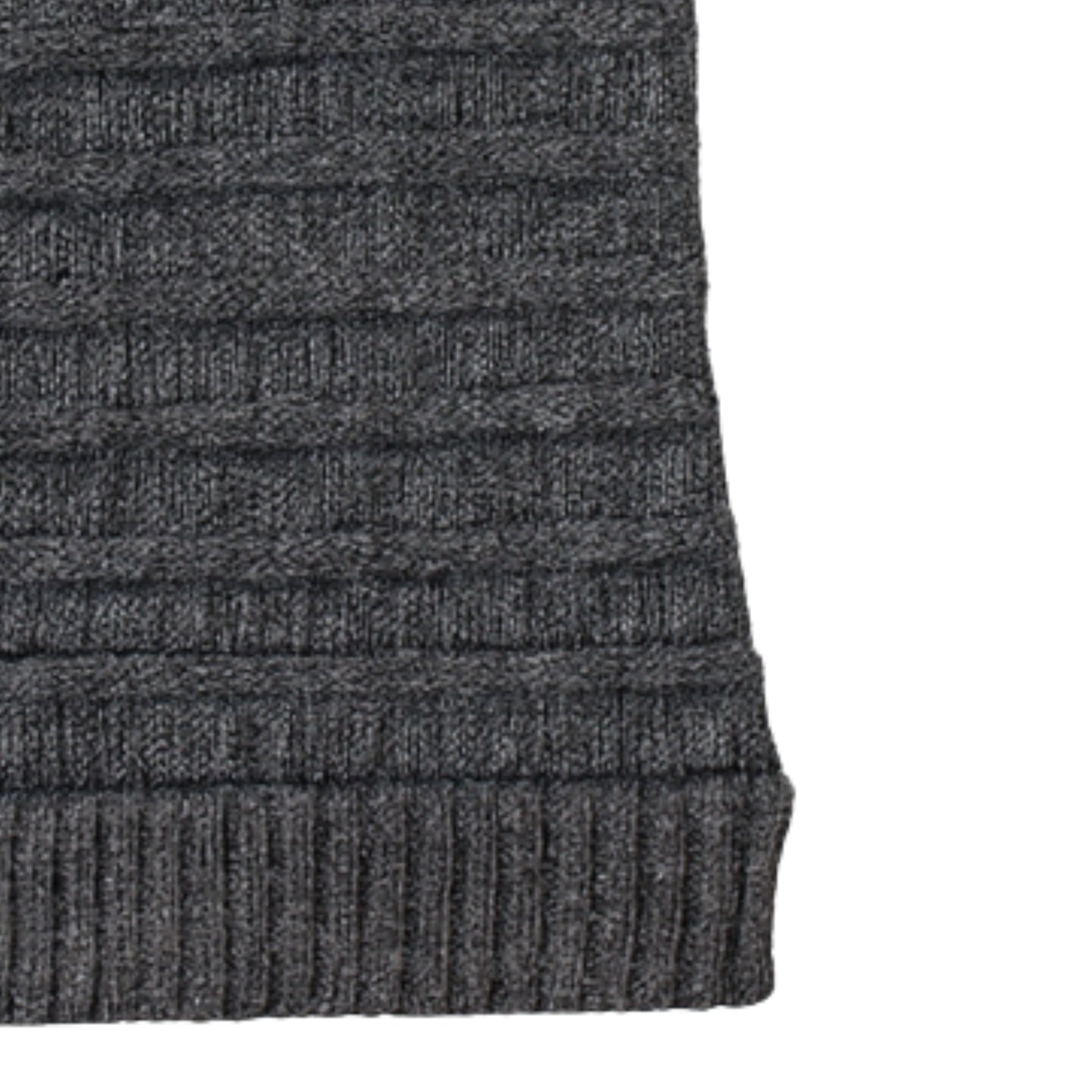 Oversized Charcoal Grey Beanie