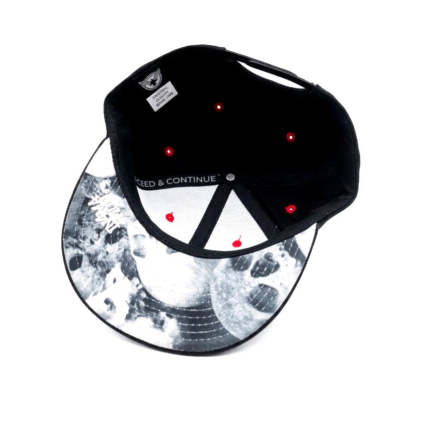 IN4MATION Respect Locals Black Snapback Cap