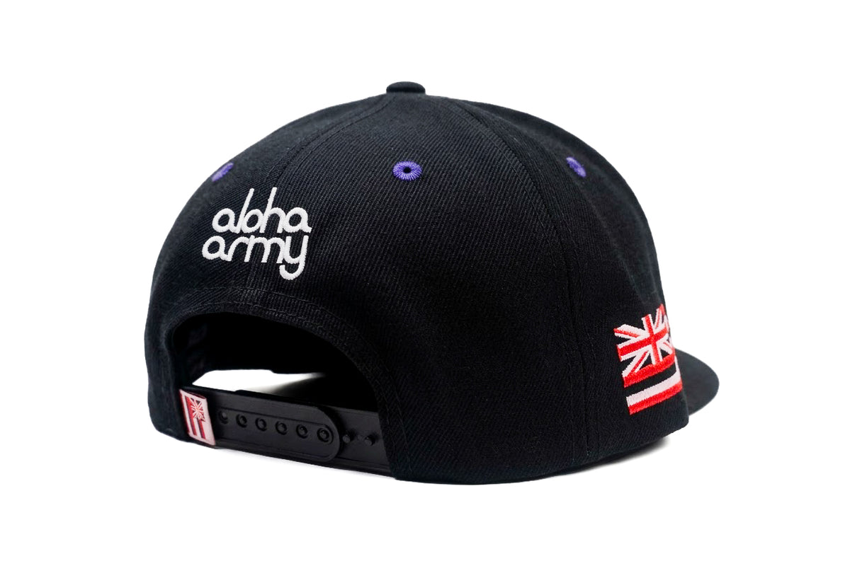 Aloha Army Super Mahalo Brah Snapback Cap