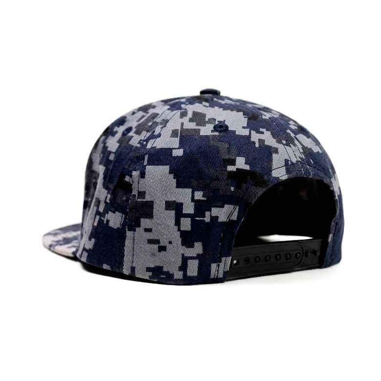 Zephyr White Tiger Mozaic Snapback Cap