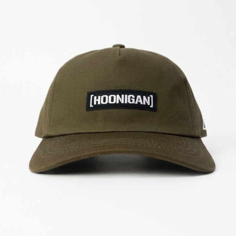 Hoonigan Olive Snapback Cap