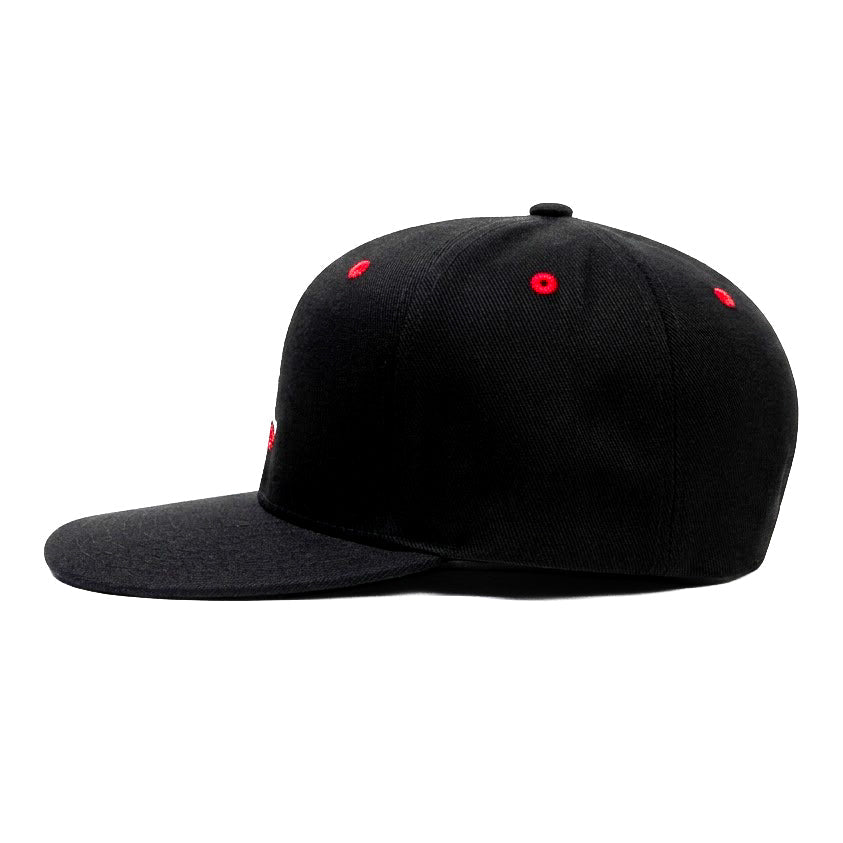 IN4MATION Respect Locals Black Snapback Cap