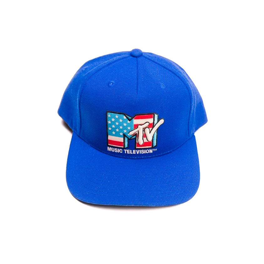MTV Blue Snapback Cap