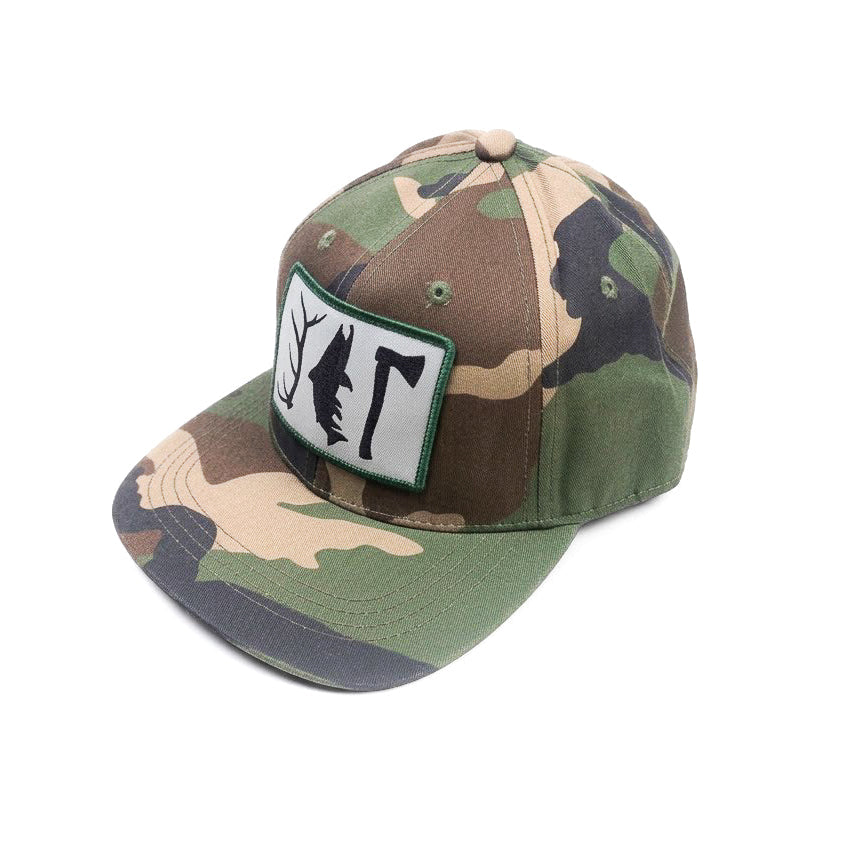 Repyourwild Camo Snapback Cap