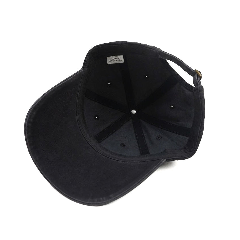 Black Denim Dad Hat