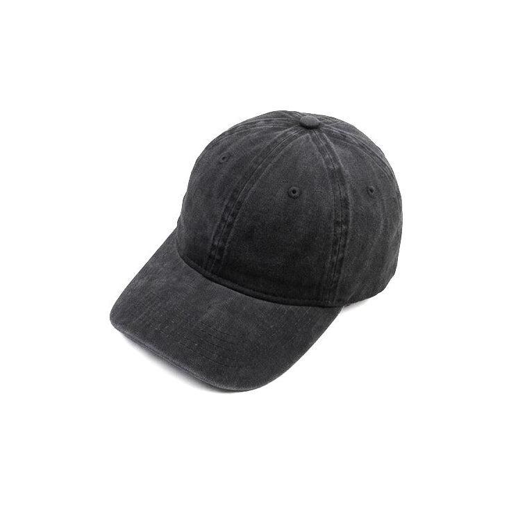 Black Denim Dad Hat