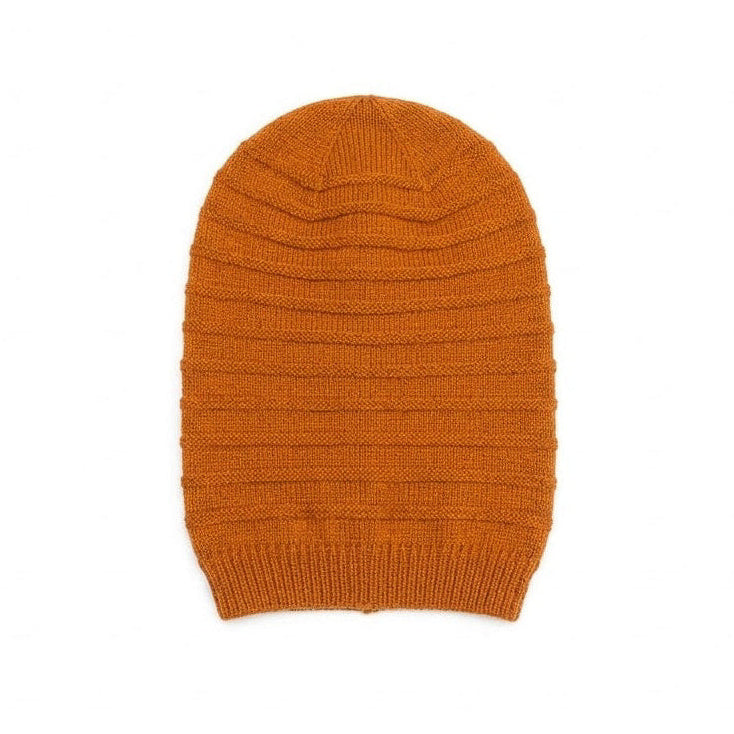 Oversized Orange Beanie