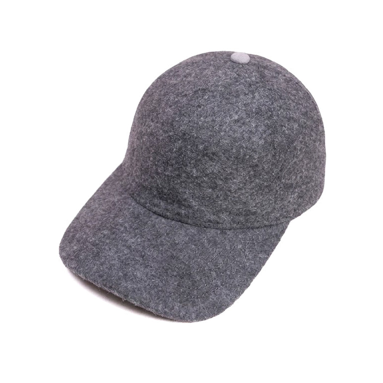 Grey Courdoroy Bockless Cap