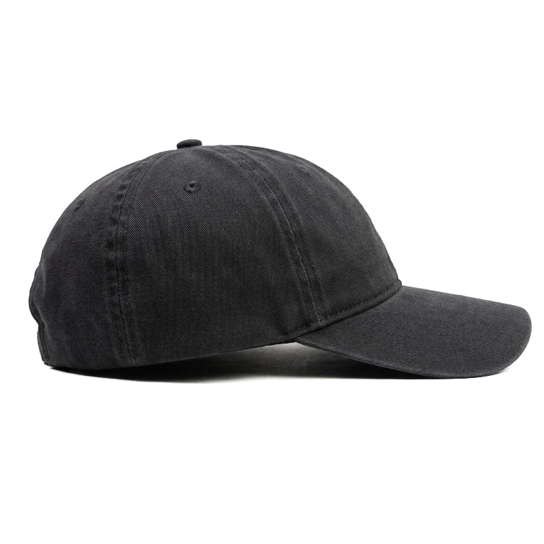 Black Denim Dad Hat