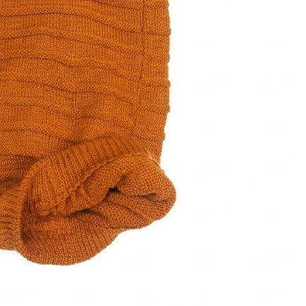 Oversized Orange Beanie