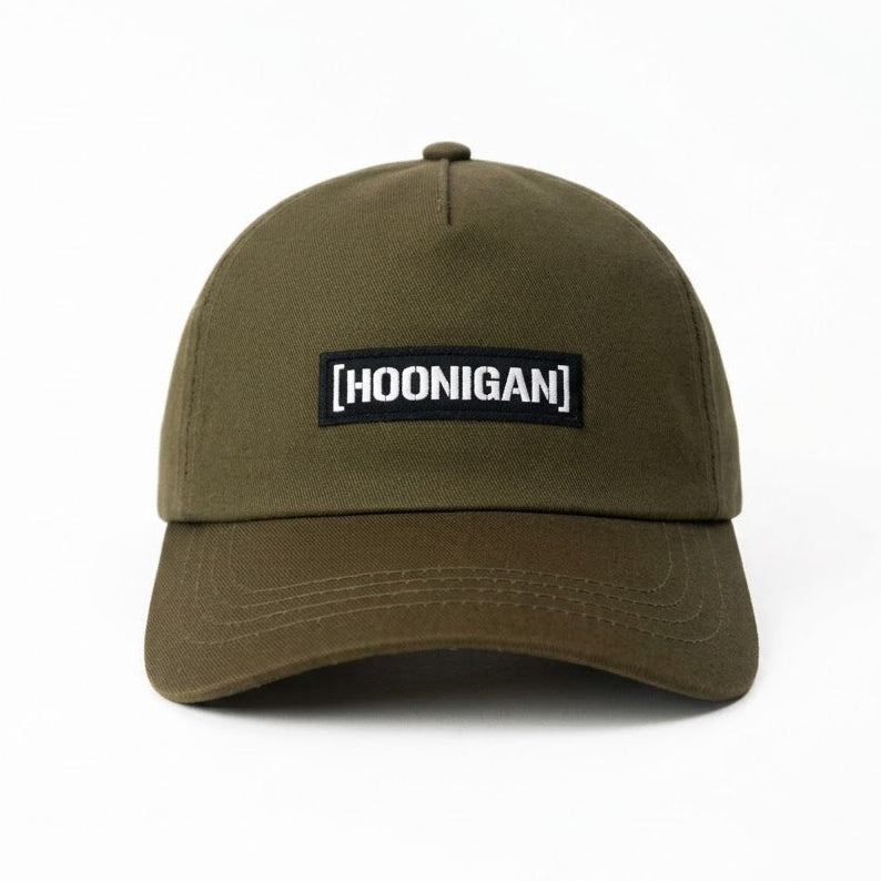 Hoonigan Olive Snapback Cap