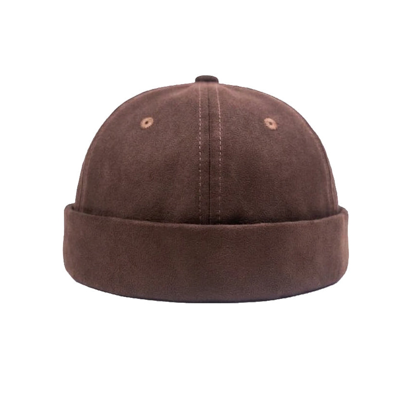 Light Brown Newsboy Cap