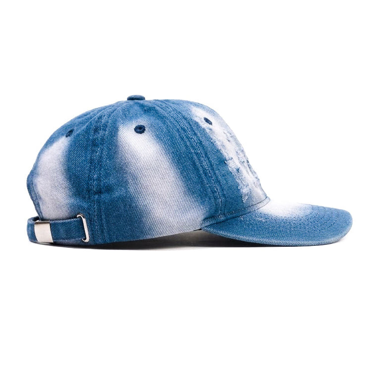 White Fade Rugged Jeans Cap