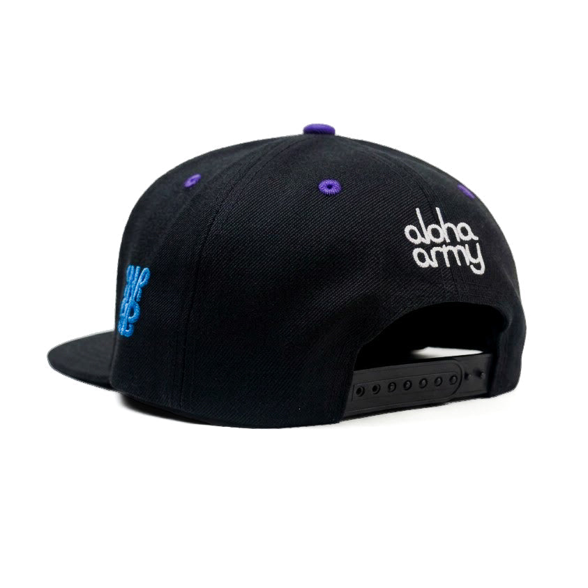 Aloha Army Super Mahalo Brah Snapback Cap