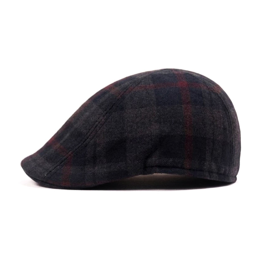 Red Arbitrage Newsboy Cap