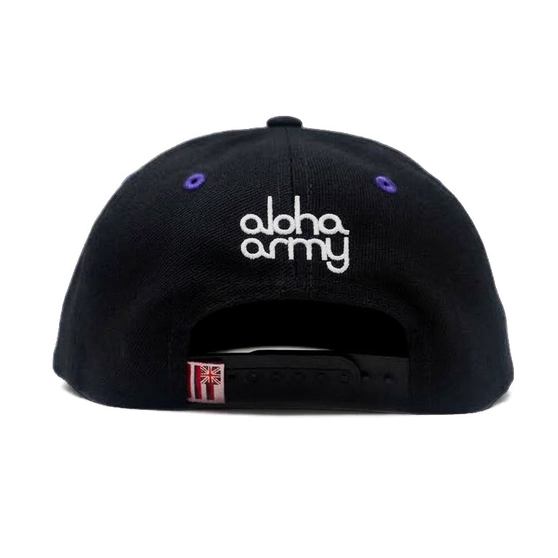 Aloha Army Super Mahalo Brah Snapback Cap