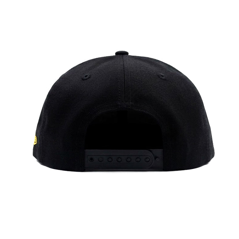 IN4MATION Estd 2002 Black Snapback Cap