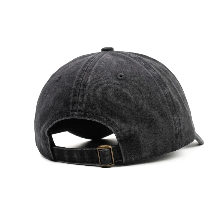 Black Denim Dad Hat