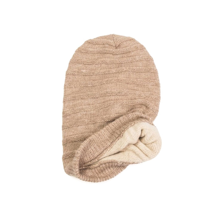Oversized Nude Beanie