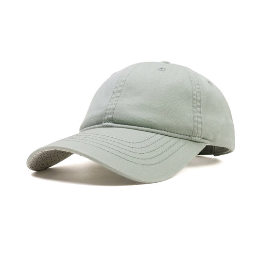 Ponytail Scrubed Tea Green Jeans Cap