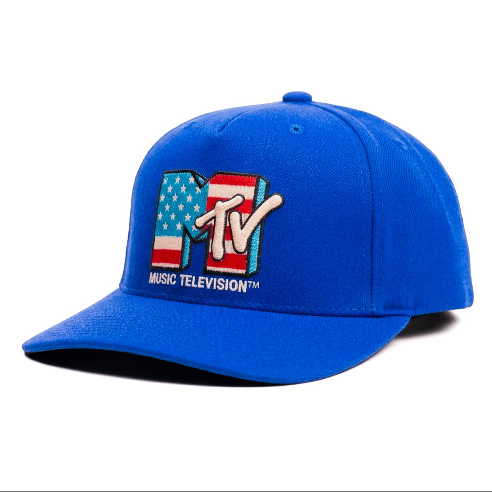 MTV Blue Snapback Cap
