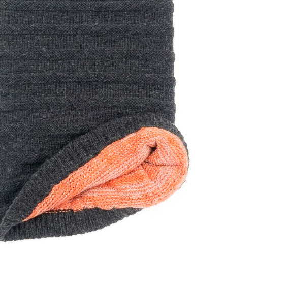 Oversized Ash Grey Beanie