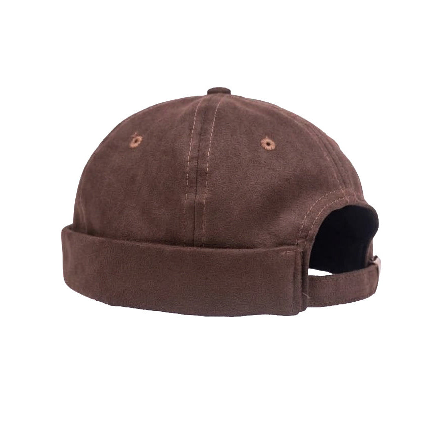 Light Brown Newsboy Cap