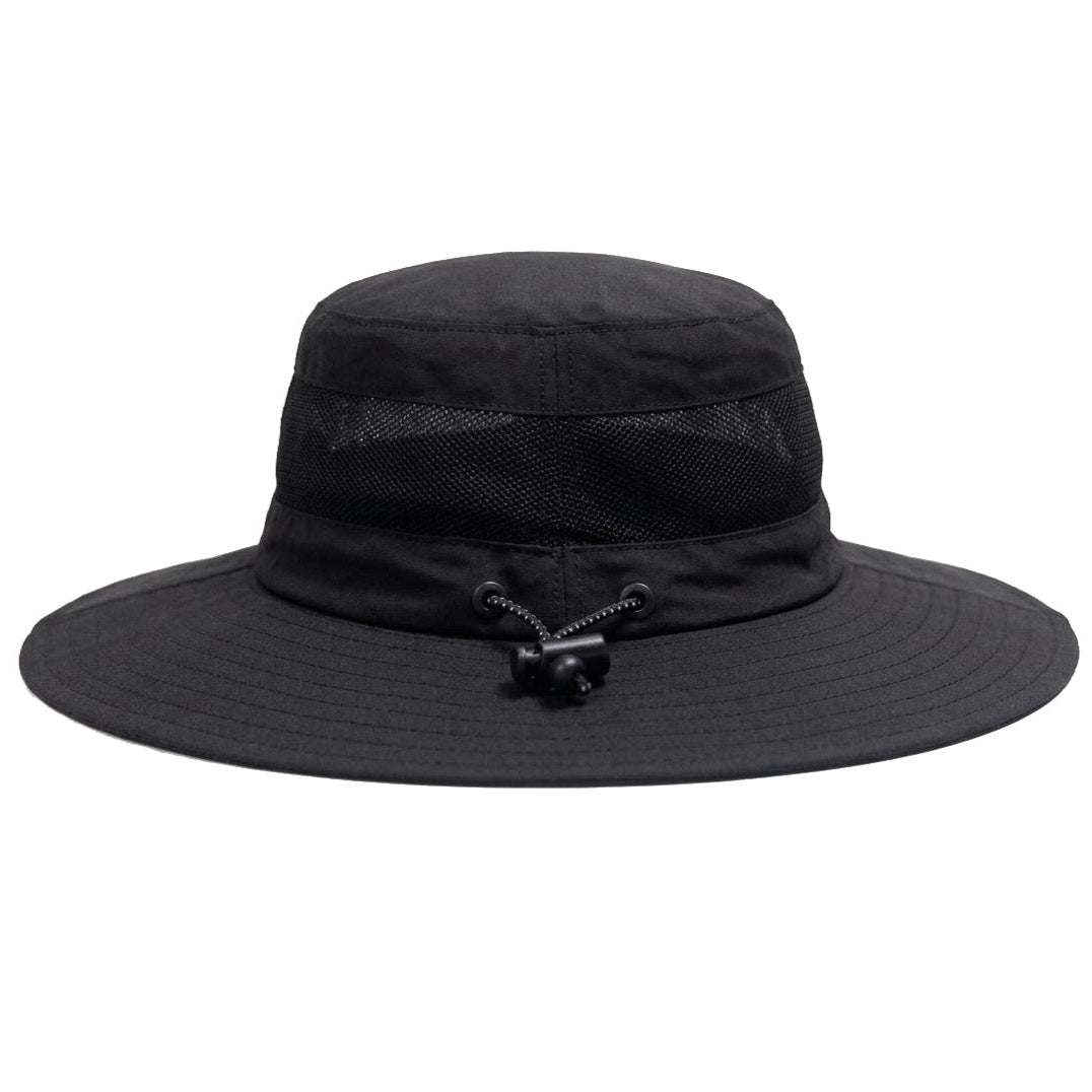 Black Travel Bonnie Bucket Hat