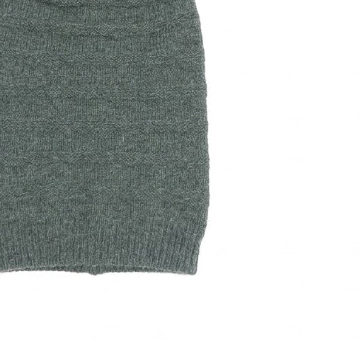 Oversized Paste Green Beanie