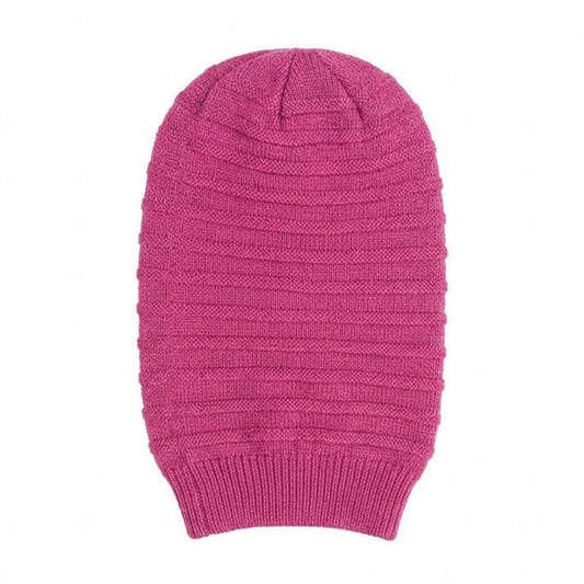 Oversized Pink Beanie